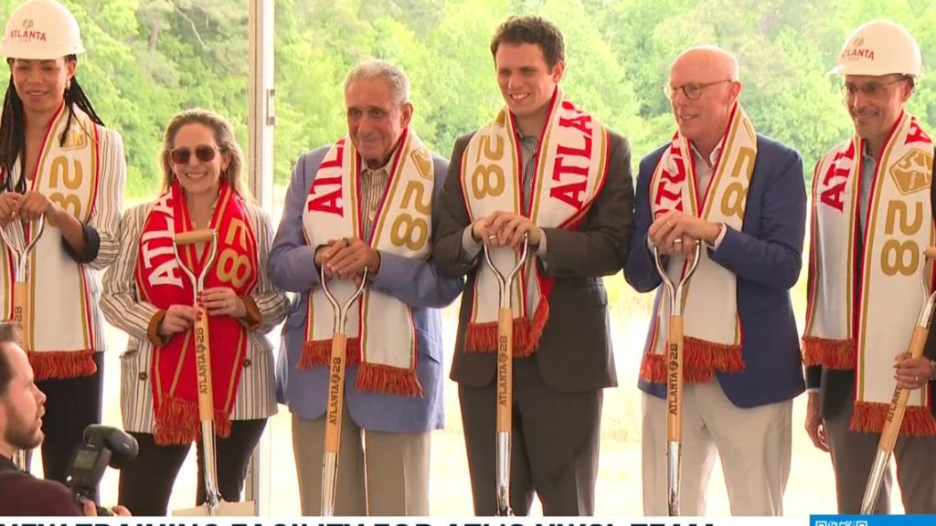 Arthur Blank breaks ground on $100M training facility for Atlanta’s new NWSL team